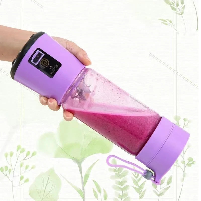 Mini Juicer Blender Portable Electric Juicers USB Rechargeable Blender Cup for Home Use Smoothie Maker Blender
