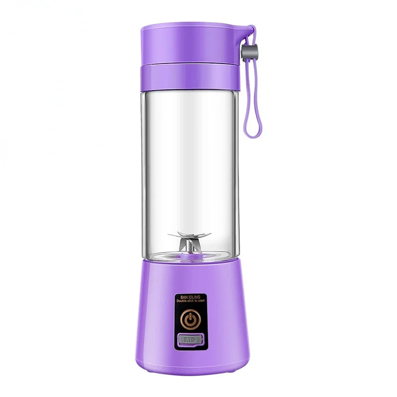 Mini Juicer Blender Portable Electric Juicers USB Rechargeable Blender Cup for Home Use Smoothie Maker Blender
