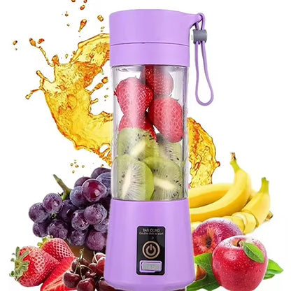 Mini Juicer Blender Portable Electric Juicers USB Rechargeable Blender Cup for Home Use Smoothie Maker Blender